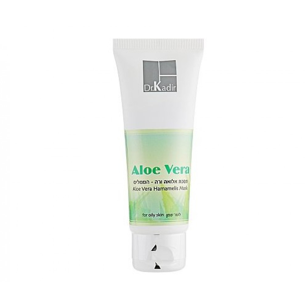 Маска алоэ-гамамелис для жирной кожи Dr. Kadir - Aloe Vera-Hamamelis Mask For Oily Skin 75 мл