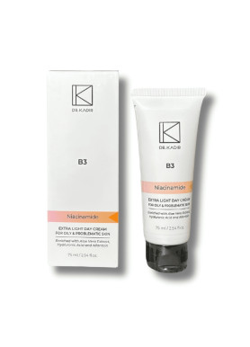 Екстралегкий крем для проблемной кожи В3 Dr. Kadir - В3 Extra Light Day Cream for oily and problematic skin 75 мл Екстралегкий крем для проблемной кожи В3 Dr. Kadir - В3 Extra Light Day Cream for oily and problematic skin 75 мл