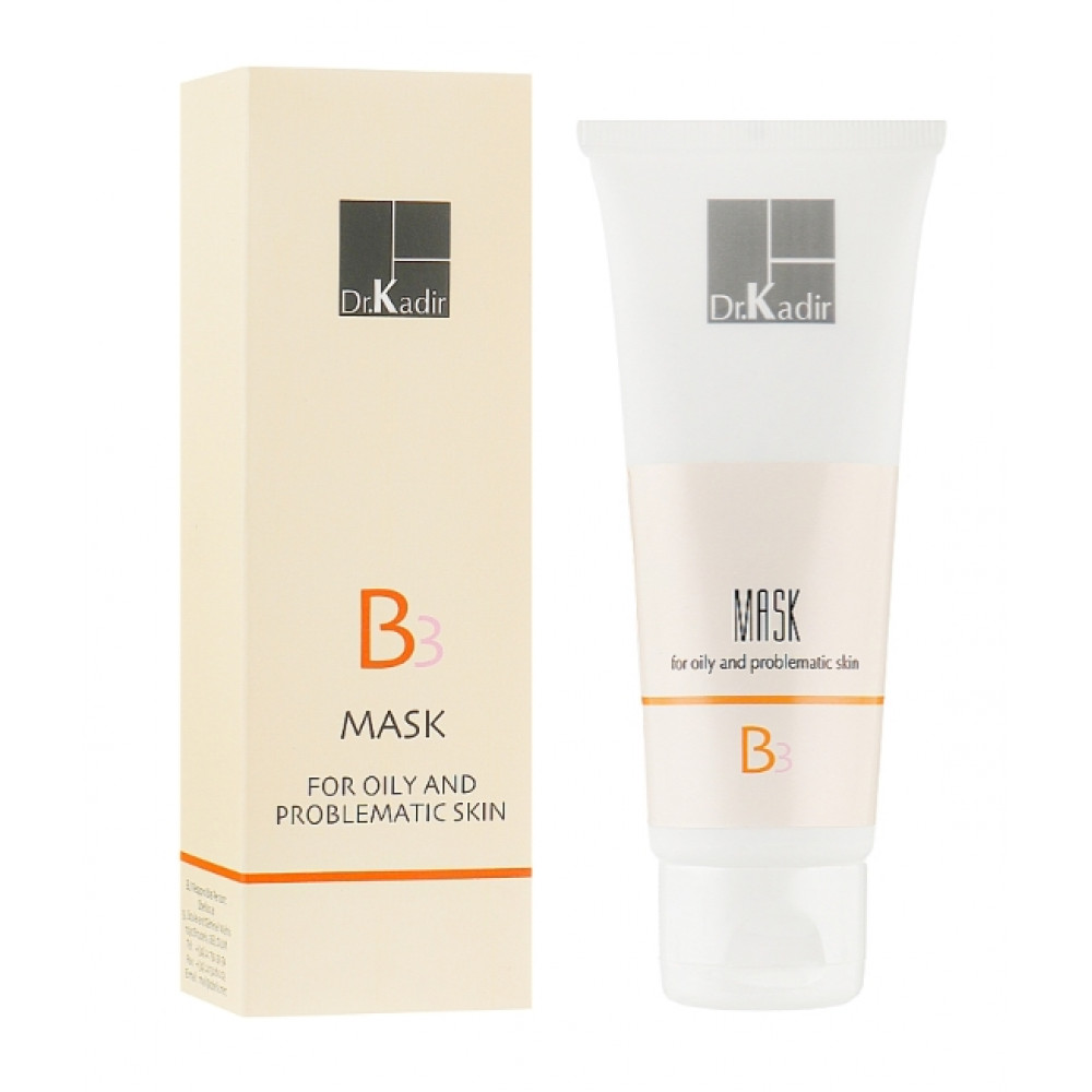 Маска для жирной и проблемной кожи В3 Dr. Kadir - B3 Mask For Oily And Problematic Skin 75 мл Маска для жирной и проблемной кожи В3 Dr. Kadir - B3 Mask For Oily And Problematic Skin 75 мл