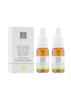 Капли ресвератрол восстанавливающие Dr. Kadir - Exclusive restore revitalizing resveratrol drops 2*10 шт Капли ресвератрол восстанавливающие Dr. Kadir - Exclusive restore revitalizing resveratrol drops 2*10 шт