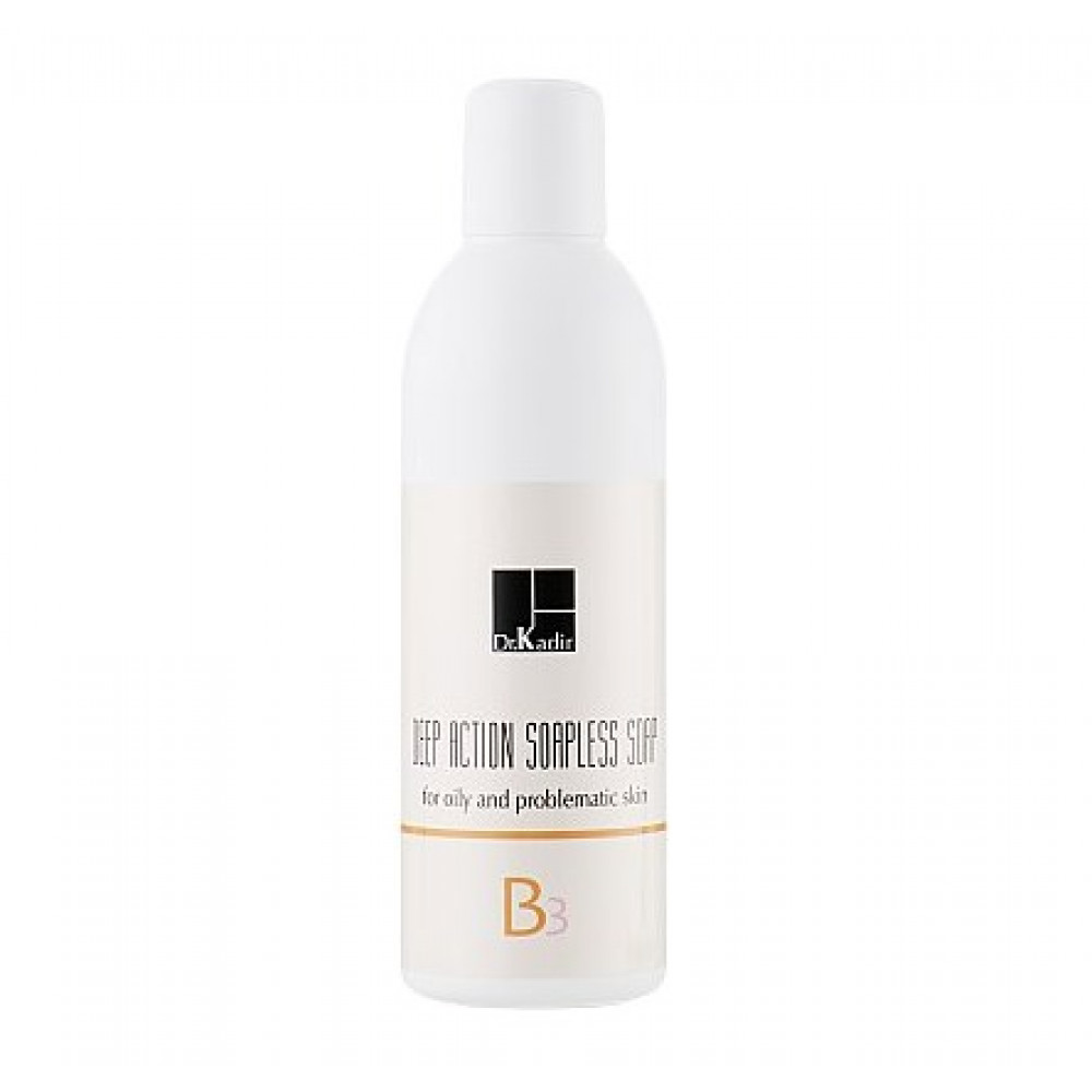 Очищающий гель для проблемной кожи глубокого действия В3 Dr. Kadir - В3 Deep Action Soapless Soap For Problematic Skin 250 мл Очищающий гель для проблемной кожи глубокого действия В3 Dr. Kadir - В3 Deep Action Soapless Soap For Problematic Skin 250 мл