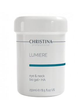 Eye & Neck Bio gel + HA - Lumiere - Гель Люмире с гиалуроновой кислотой для кожи вокруг глаз и шеи 250 мл Christina Eye & Neck Bio gel + HA - Lumiere - Гель Люмире с гиалуроновой кислотой для кожи вокруг глаз и шеи 250 мл Christina