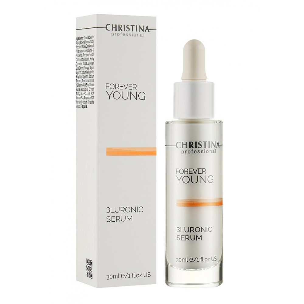 Forever Young 3Luronic Serum - Форевер янг 3-гиалуроновая сыворотка 30 мл Christina