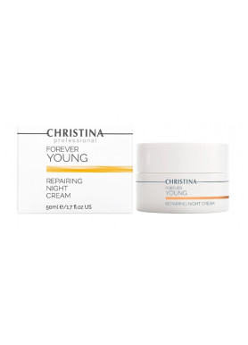 Forever Young Repairing Night Cream - Форевер янг Ночной Крем «Возрождение» 50 мл Christina Forever Young Repairing Night Cream - Форевер янг Ночной Крем «Возрождение» 50 мл Christina