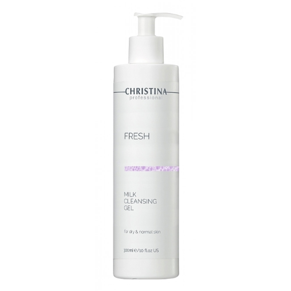 Fresh Milk Cleansing Gel - Молочный очищающий гель для сухой и нормальной кожи 300 мл Christina