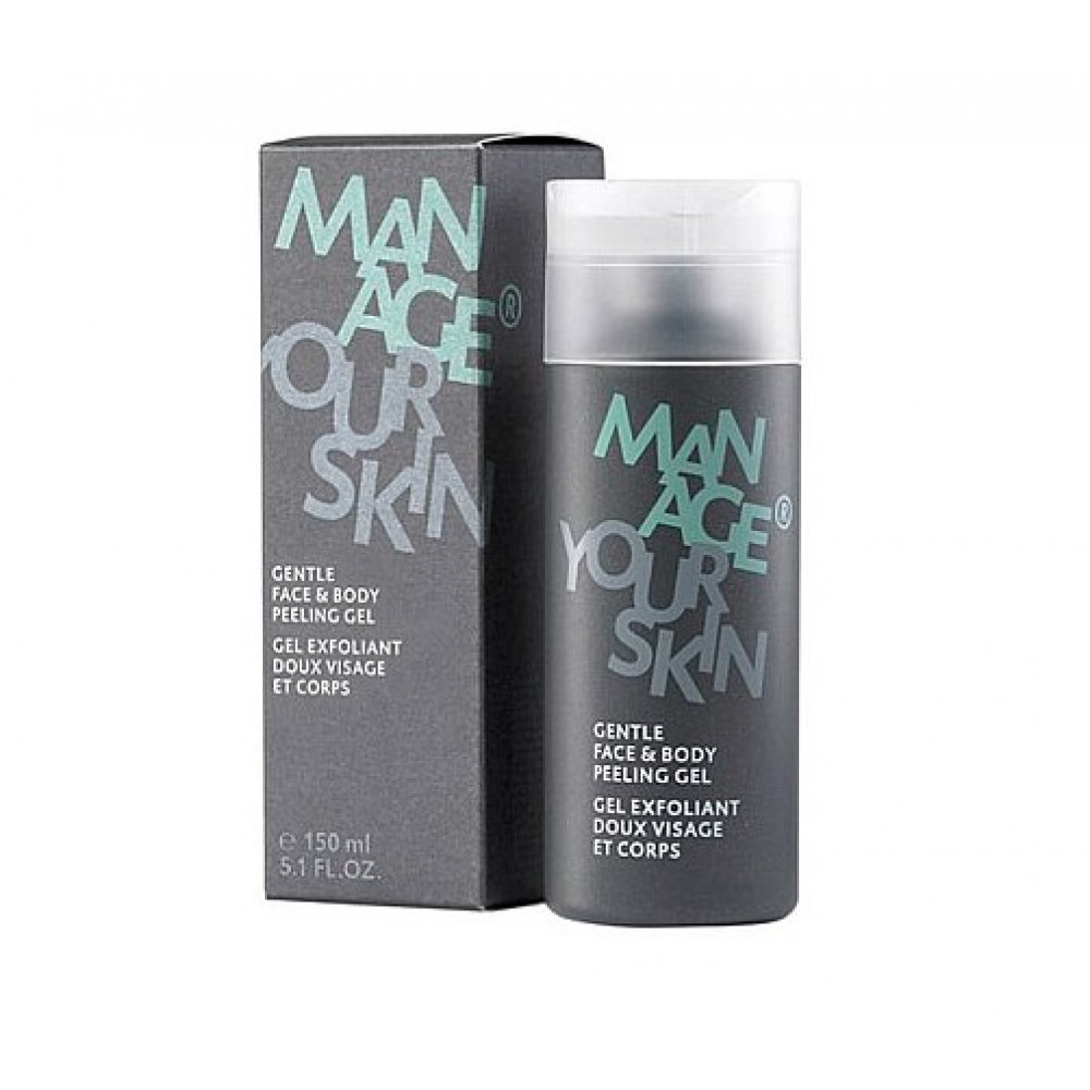 Gentle Face & Body Peeling Gel Dr. Spiller - Мягкий гель-пилинг для очищения комбинированной и пористой кожи лица и тела 150 мл