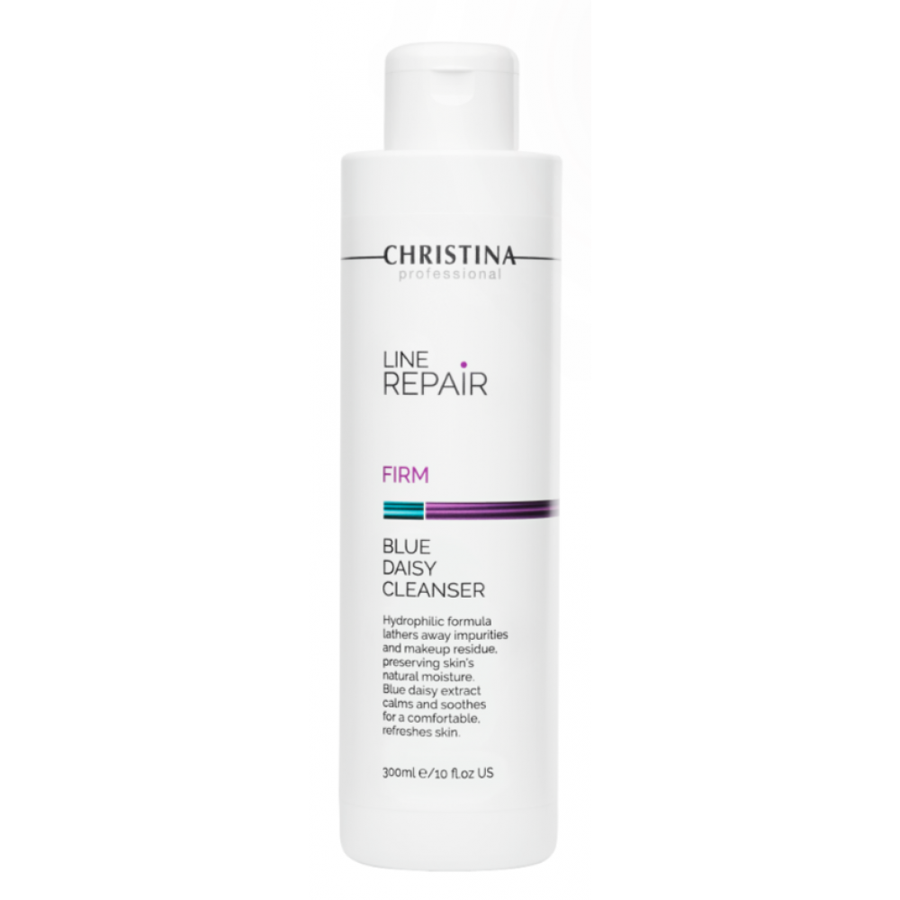 Line Repair Firm Blue Daisy Cleanser - Гидрофильное очищающее средство с экстрактом голубой маргаритки 300 мл Christina Line Repair Firm Blue Daisy Cleanser - Гидрофильное очищающее средство с экстрактом голубой маргаритки 300 мл Christina