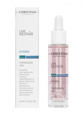 Line Repair - Hydra Theraskin + HA - Увлажняющие капли с гиалуроновой кислотой Тераскин для всех типов кожи 30 мл Christina