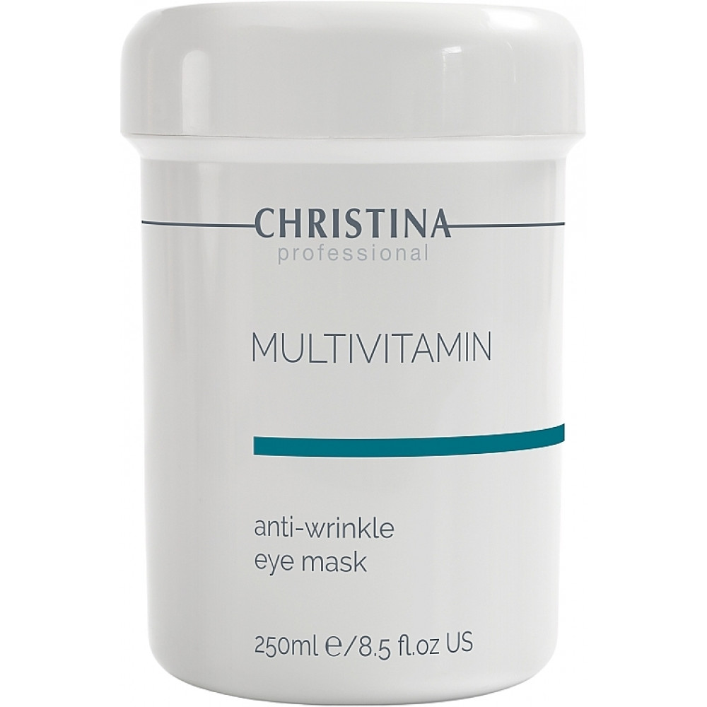 Multivitamin Anti-wrinkle eye mask - Мультивитаминная маска от морщин для зоны вокруг глаз 250 мл Christina Multivitamin Anti-wrinkle eye mask - Мультивитаминная маска от морщин для зоны вокруг глаз 250 мл Christina