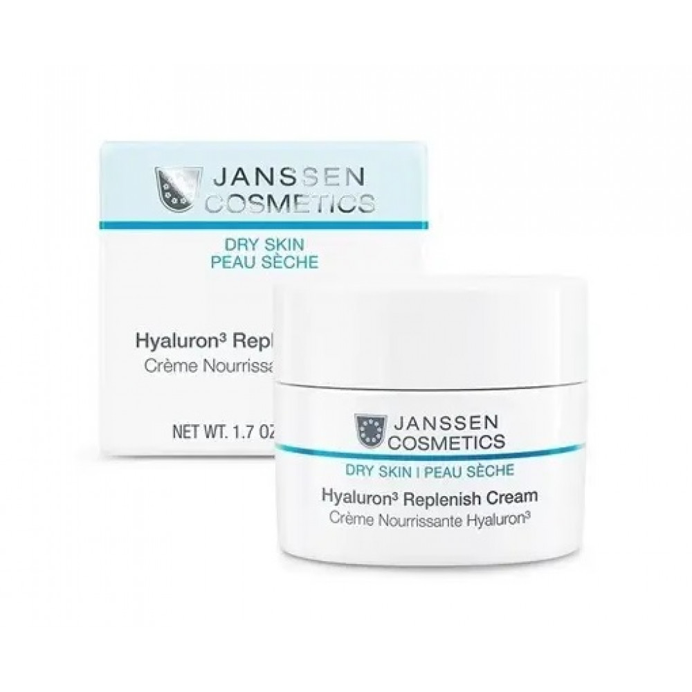 Dry Skin Hyaluron³ Replenish Cream / Крем с гиалуроновой кислотой 50 мл Janssen Dry Skin Hyaluron³ Replenish Cream / Крем с гиалуроновой кислотой 50 мл Janssen