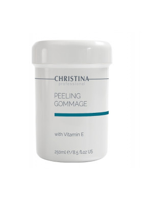 Peeling Gommage with vitamin E - Пилинг-гоммаж с витамином Е для всех типов кожи 250 мл Christina