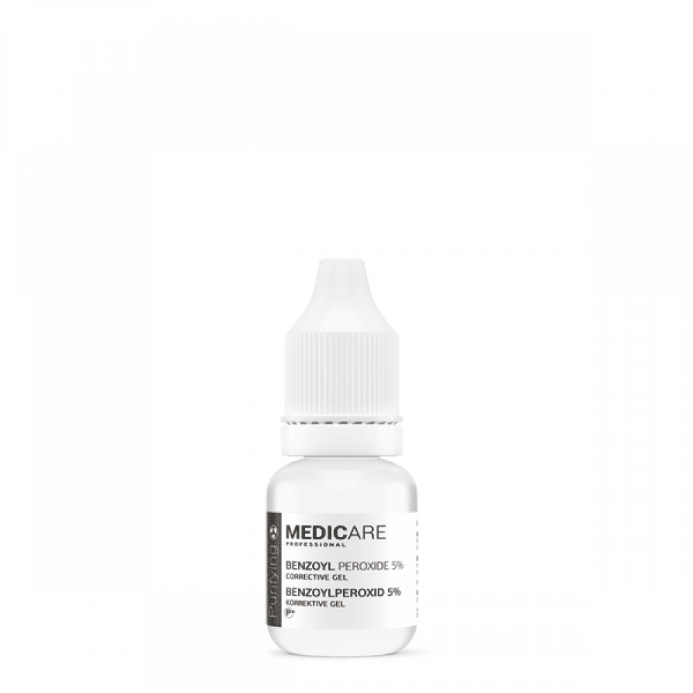 Перекись Бензоила 5% Корректирующий гель / BENZOYL PEROXIDE 5% Medicare 15 ml Перекись Бензоила 5% Корректирующий гель / BENZOYL PEROXIDE 5% Medicare 15 ml