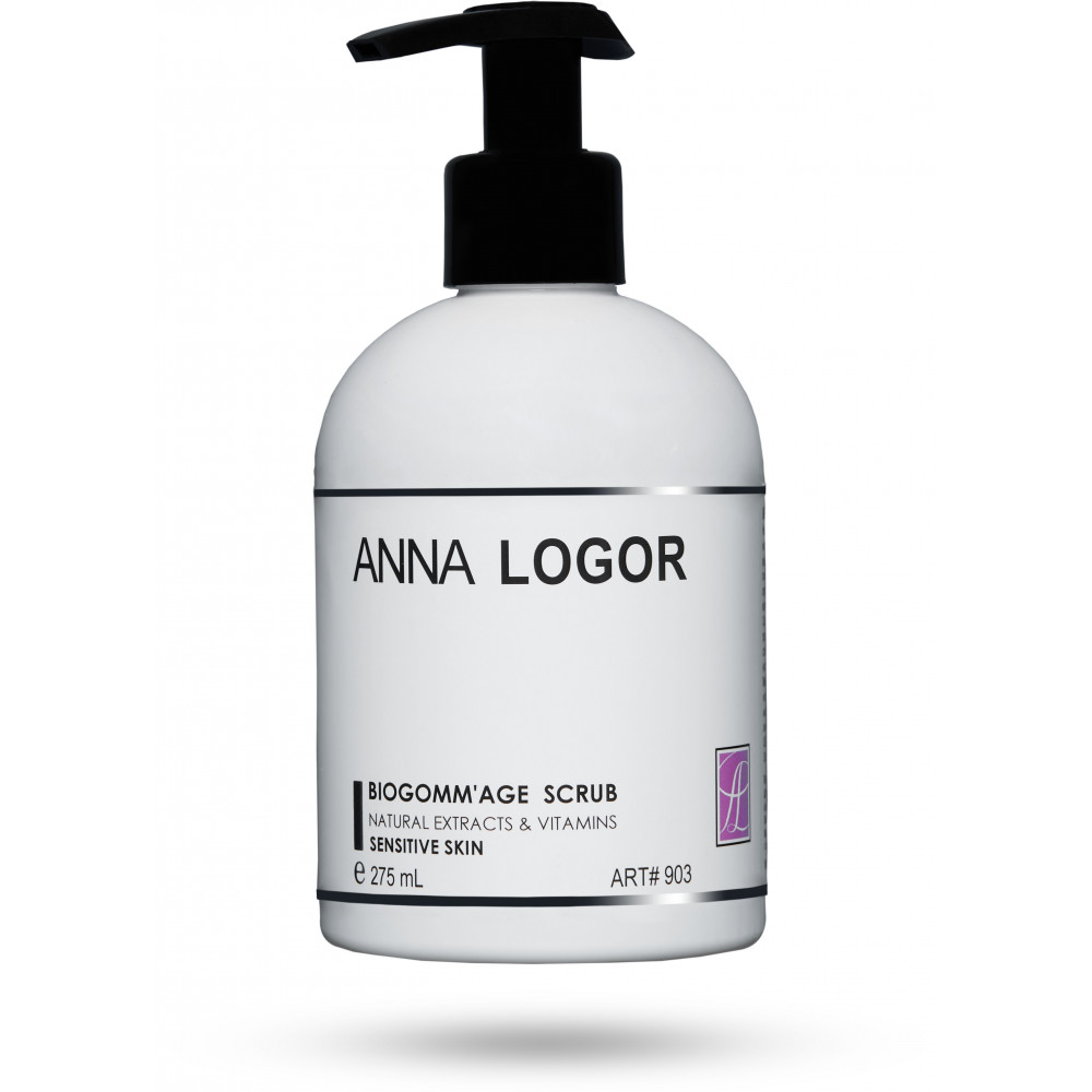 Biogomm'age Scrub / Биогоммаж-скраб для чувствительной кожи 275 мл Anna Logor Biogomm'age Scrub / Биогоммаж-скраб для чувствительной кожи 275 мл Anna Logor