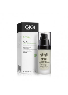 Retin A Triple Power Brightening Serum / Осветляющая сыворотка 30 мл GiGi Retin A Triple Power Brightening Serum / Осветляющая сыворотка 30 мл GiGi