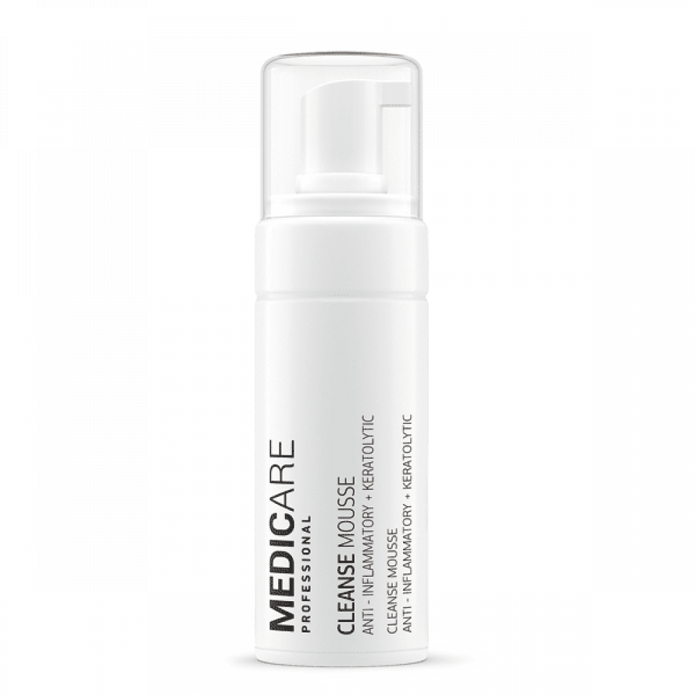 Антибактериальная очищающая пенка / CLEANSE MOUSSE Anti-Inflammatory + Keratolytic Medicare 150 ml Антибактериальная очищающая пенка / CLEANSE MOUSSE Anti-Inflammatory + Keratolytic Medicare 150 ml