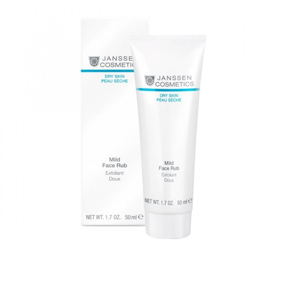 Dry Skin Mild Face Rub / Мягкий скраб с гранулами жожоба 50 мл Janssen
