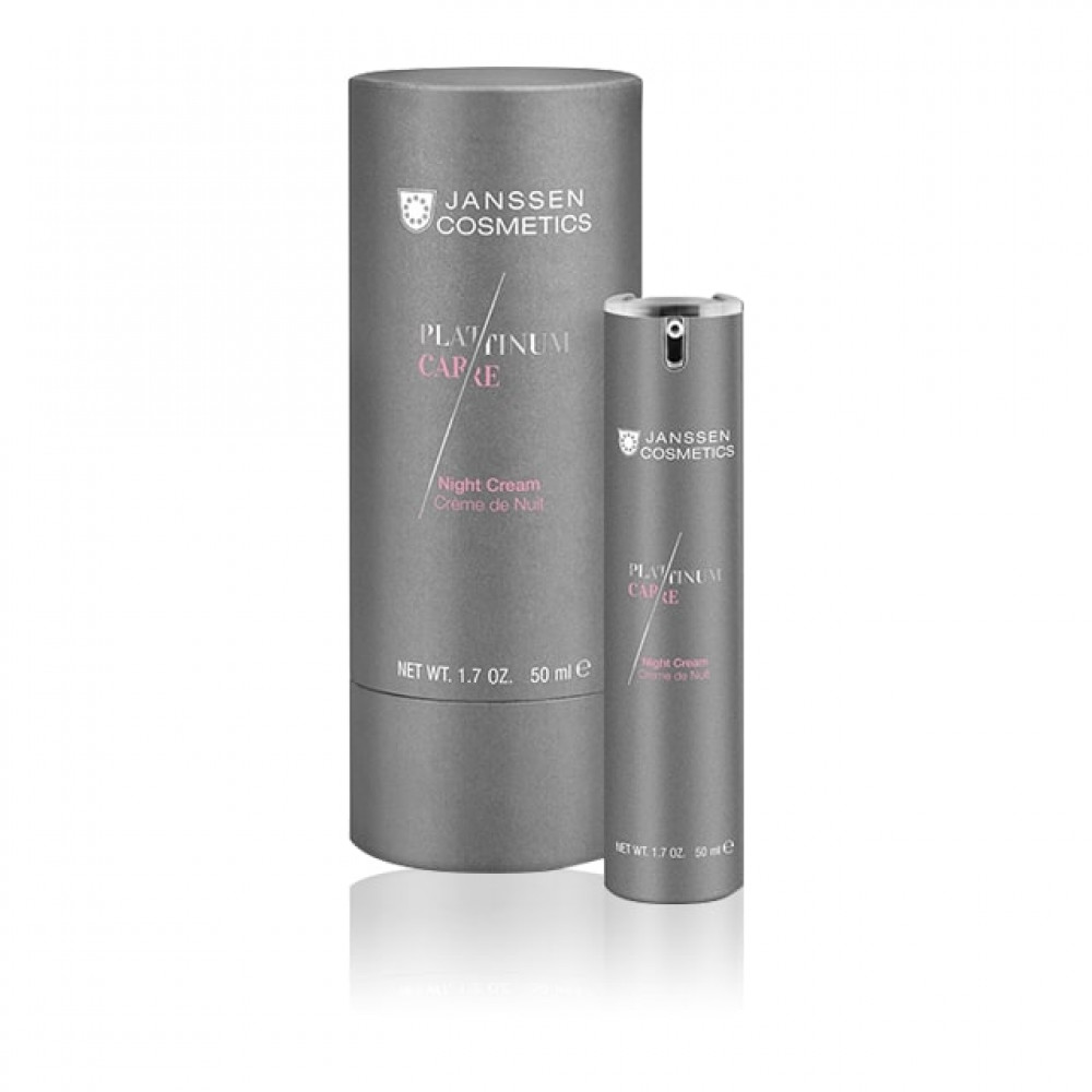 NIGHT CREAM Platinum Care / Ночной крем реструктурирующий 50 мл Janssen NIGHT CREAM Platinum Care / Ночной крем реструктурирующий 50 мл Janssen