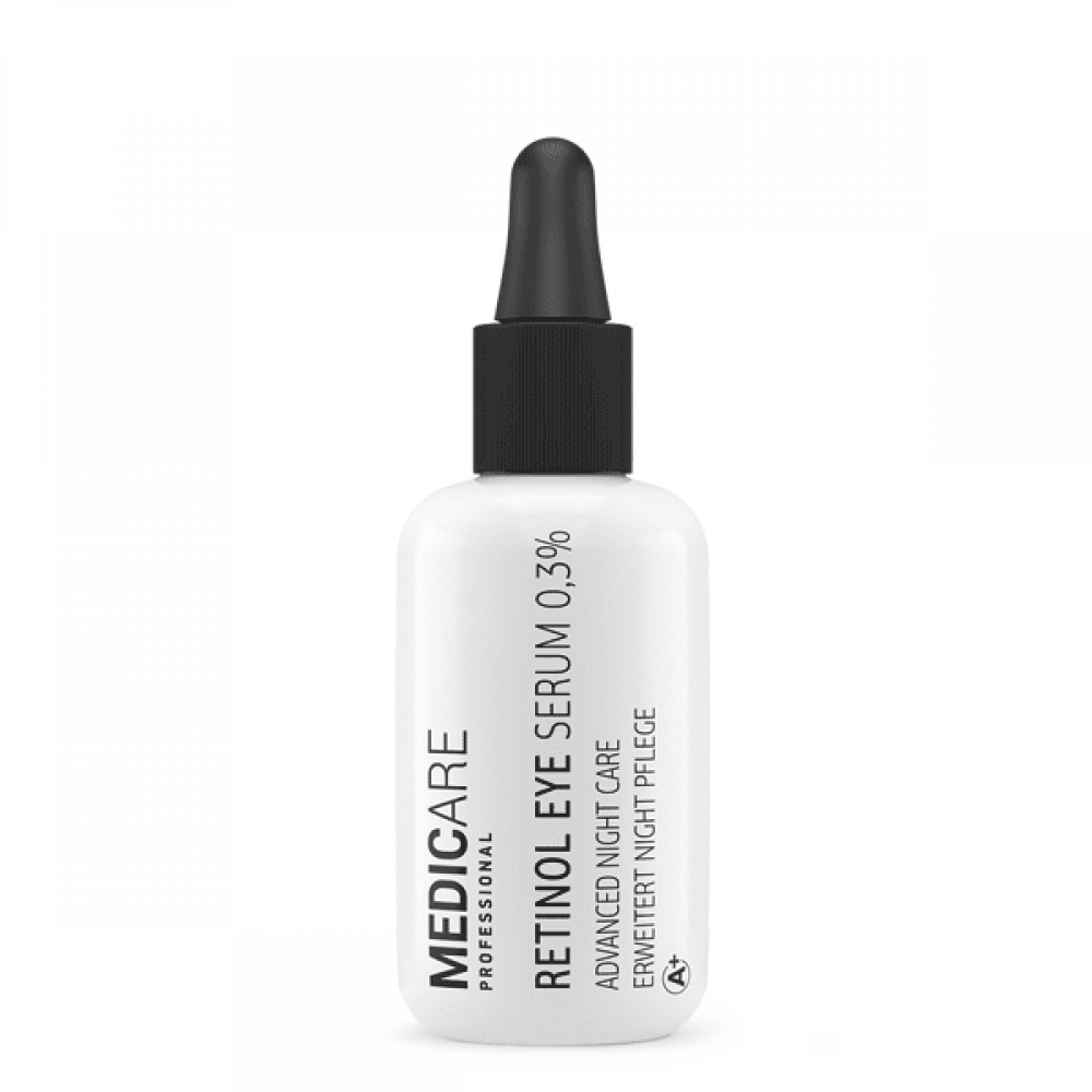 Совершенствующая ночная сыворотка под глаза 0,3% / RETINOL EYE SERUM 0,3% Advanced Night Care Medicare 30 ml Совершенствующая ночная сыворотка под глаза 0,3% / RETINOL EYE SERUM 0,3% Advanced Night Care Medicare 30 ml