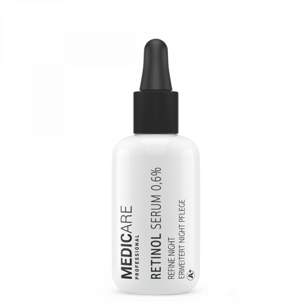 Совершенствующая ночная сыворотка для лица 0,6% / RETINOL SERUM 0,6% Refine Night Medicare 30 ml