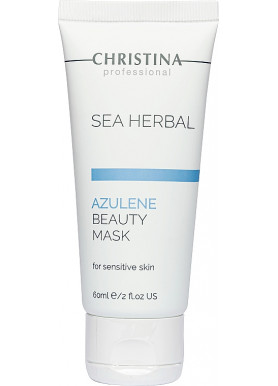 Sea Herbal Beauty Mask Azulene - Азуленовая маска красоты для чувствительной кожи 60 мл Christina Sea Herbal Beauty Mask Azulene - Азуленовая маска красоты для чувствительной кожи 60 мл Christina