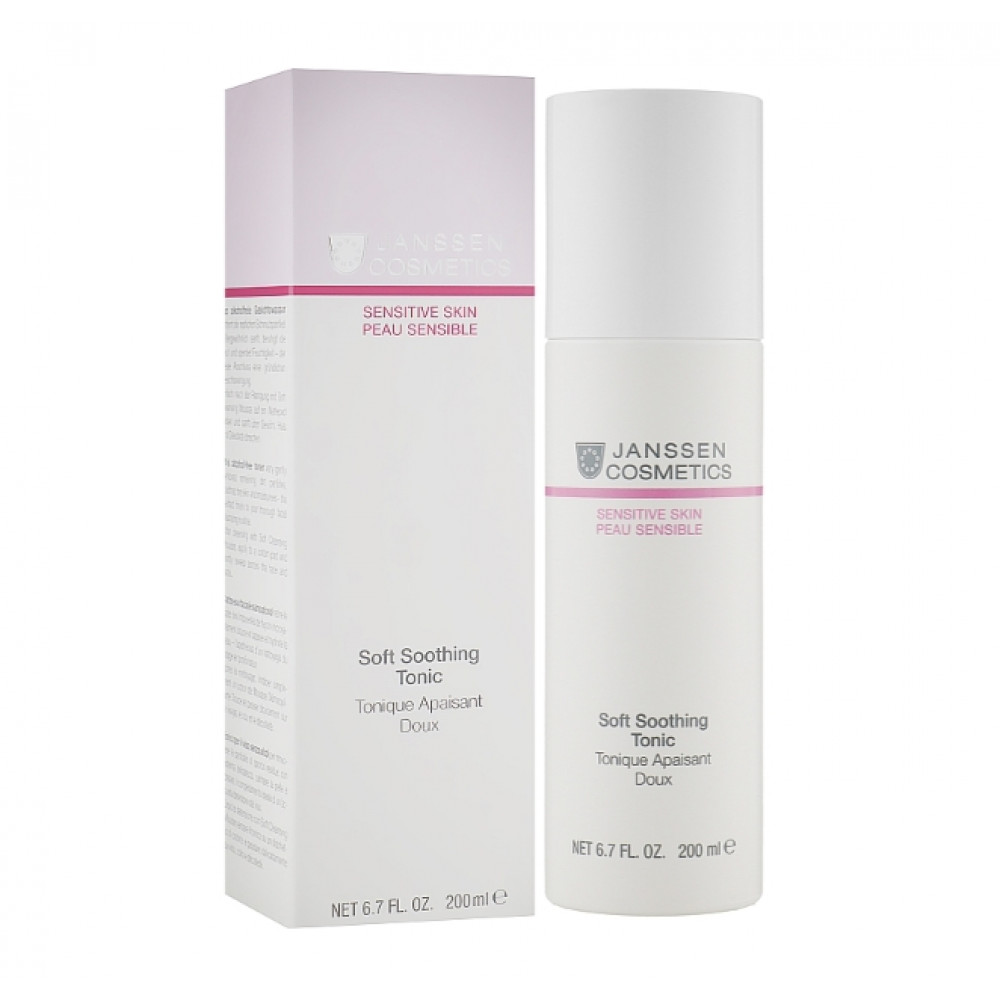 Sensitive Skin Soft Soothing Tonic / Нежный успокаивающий тоник 200 мл Janssen Sensitive Skin Soft Soothing Tonic / Нежный успокаивающий тоник 200 мл Janssen