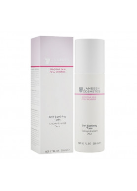 Sensitive Skin Soft Soothing Tonic / Нежный успокаивающий тоник 200 мл Janssen