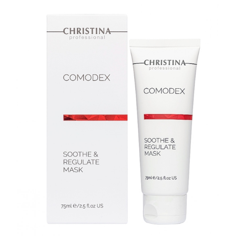 Comodex Soothe&Regulate Mask - Комодекс Успокаивающая и регулирующая маска 75 мл Christina Comodex Soothe&Regulate Mask - Комодекс Успокаивающая и регулирующая маска 75 мл Christina