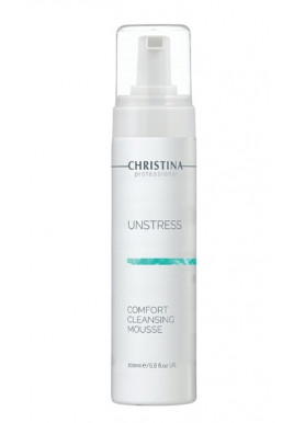 Unstress Comfort Cleansing Mousse - Анстресс Очищающий мусс 200 мл Christina Unstress Comfort Cleansing Mousse - Анстресс Очищающий мусс 200 мл Christina