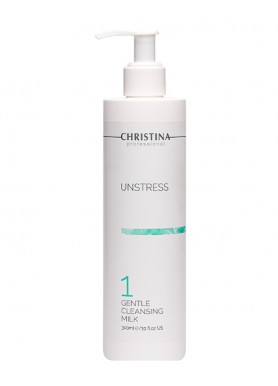 Unstress Gentle Cleansing Milk - Анстресс Мягкое очищающее молочко 300 мл Christina