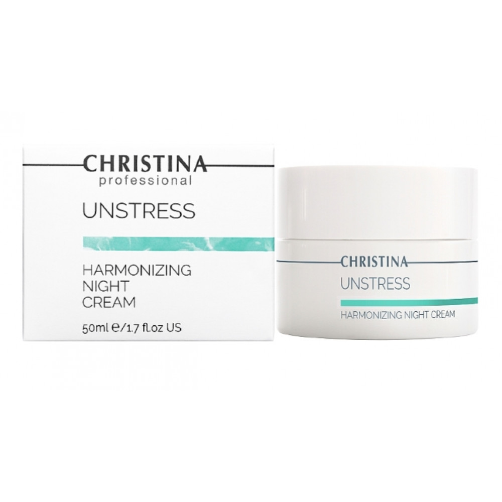 Unstress Harmonizing Night Cream - Анстресс Гармонизирующий Ночной крем 50 мл Christina Unstress Harmonizing Night Cream - Анстресс Гармонизирующий Ночной крем 50 мл Christina