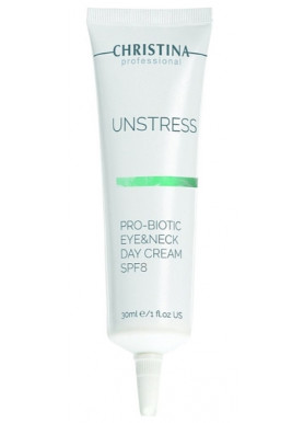 Unstress Probiotic Day cream Eye&Neck SPF 8 - Анстресс Дневной крем для кожи вокруг глаз и шеи SPF 8 30 мл Christina Unstress Probiotic Day cream Eye&Neck SPF 8 - Анстресс Дневной крем для кожи вокруг глаз и шеи SPF 8 30 мл Christina