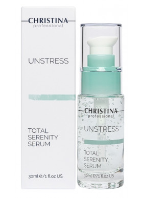 Unstress Total Serenity Serum - Анстресс Успокаивающая сыворотка «Тоталь» 30 мл Christina