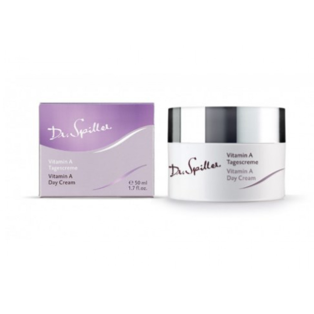 Vitamin A Day Cream Dr. Spiller - Дневной омолаживающий крем для сухой кожи с витамином А 50 мл Vitamin A Day Cream Dr. Spiller - Дневной омолаживающий крем для сухой кожи с витамином А 50 мл