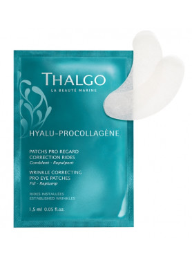 Патчи под глаза с гиалуроновой кислотой Тальго / Wrinkle Correcting Eye Pro Patches Thalgo 8 упаковок по 2 шт.